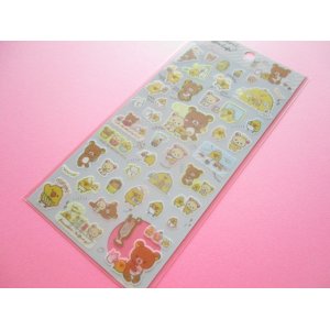 Photo: Kawaii Cute Sticker Sheet Rilakkuma San-x *Kiiroitori Muffin Cafe (SE38501)