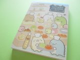 Photo: Kawaii Cute Large Memo Pad Sumikkogurashi San-x *すみっこパンきょうしつ (MW52001)