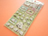 Photo: Kawaii Cute Funi Funi Pearl Sticker Sheet San-x *Hamipa (SE39501)