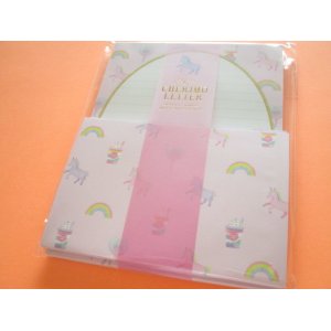 Photo: Kawaii Cute Cherimo  Letter Set Q-LiA *Unicorn (40046)