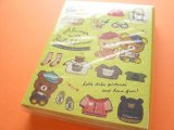 Photo: Kawaii Cute Patapata Mini Memo Pad Rilakkuma San-x *Always with Rilakkuma (MW55101)