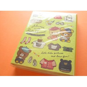 Photo: Kawaii Cute Patapata Mini Memo Pad Rilakkuma San-x *Always with Rilakkuma (MW55101)