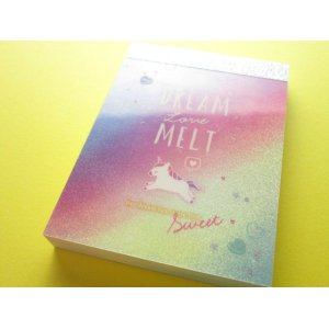 Photo: Kawaii Cute Mini Memo Pad Unicorn Holic Q-LiA *Dream Melt (44495)