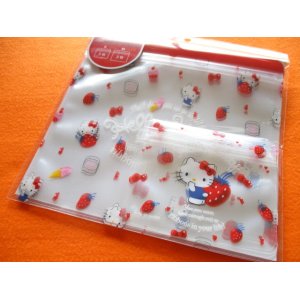 Photo: ６pcs Kawaii Cute Zipper Bags Set Sanrio Original *Hello Kitty (25406-1)