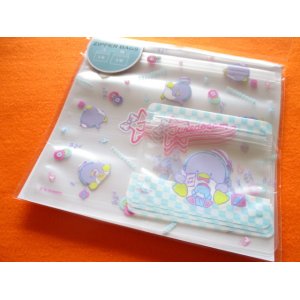 Photo: ６pcs Kawaii Cute Zipper Bags Set Sanrio Original *TUXEDO SAM (25472-0)