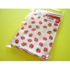 Photo: 15 pcs Kawaii Cute Strawberry Design Flat Paper  Bags Set *Size S