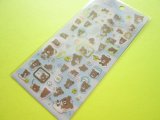 Photo: Kawaii Cute Sticker Sheet Rilakkuma San-x * It seems Chairoikoguma wants to be bigger. (SE47501)