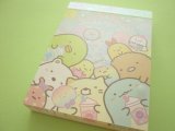 Photo: Kawaii Cute Mini Memo Pad Sumikkogurashi San-x *Tapioca Park (MW64601-2)