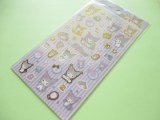 Photo: Kawaii Cute Stickers Sheet Sanrio *Kuromi (Stuffed Toy)