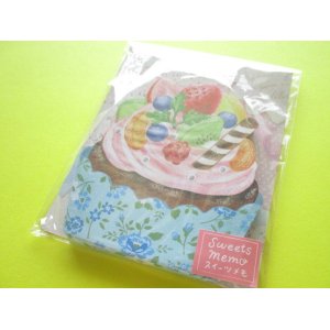 Photo: Kawaii Cute Sweets Mini Memo Pad amifa *Flower Cupcake (Flower)