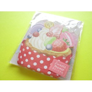 Photo: Kawaii Cute Sweets Mini Memo Pad amifa *Flower Cupcake (Dot)