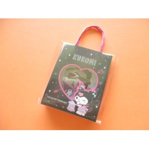 Photo: Kawaii Cute  Mini Paper Bagged Sticker Flakes Sack Sanrio original *Kuromi (95035-1)