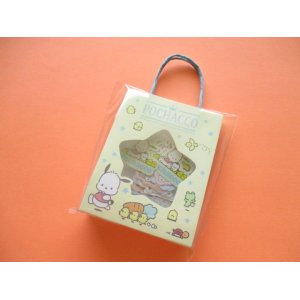 Photo: Kawaii Cute  Mini Paper Bagged Sticker Flakes Sack Sanrio original *Pochacco (95031-9)