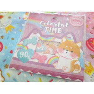 Photo: Kawaii Cute Sticker Flakes Sack Crux *Colorful Time (473108)