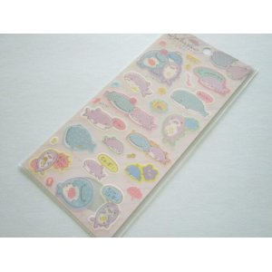 Photo: Kawaii Cute Stickers Sheet Jinbesan San-x *Jinbesan & Samesan (SE50502)