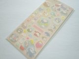 Photo: Kawaii Cute Stickers Sheet Mamegoma San-x *Feel the Sea at Home (SE50601)