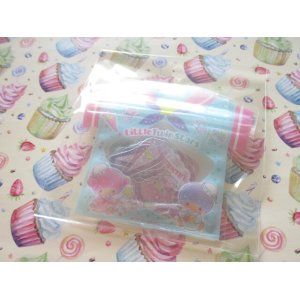 Photo: Kawaii Cute T-shirt Summer Sticker Flakes Sack Sanrio Original *Little Twin Stars (60765-7)