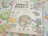 Photo: Kawaii Cute Sticker Flakes Sack Kamio Japan *Shiba's Diary (201370）