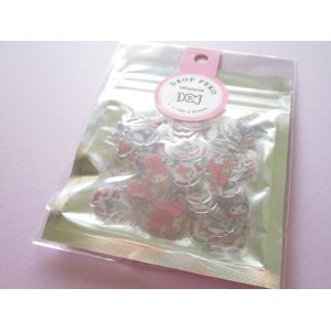 Photo: Kawaii Cute Drop Peko Sticker Flakes Sack Sanrio *My Melody & Kuromi (73083)