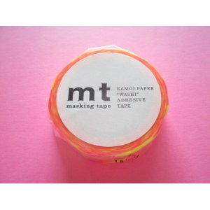 Photo: Masking Tape Sticker Kamoi *Circle Triangle Square / Neon colors (MT01D297) 