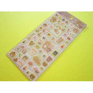 Photo: Kawaii Cute Sticker Sheet Rilakkuma San-x * Rilakkuma Marche (SE51101)