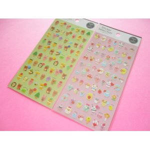 Photo: 2 × Kawaii Cute Stickers Sheets Set Gaia *Animal 1 & 2 (466413)