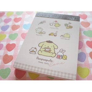 Photo: Kawaii Cute Mini Memo Pad POMPOMPURIN Sanrio *Cafe (300692) 