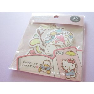 Photo: Kawaii Cute Variation Sticker Flakes Sack Sanrio *Sanrio Characters (104080)