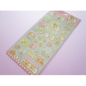 Photo: Kawaii Cute Stickers Sheet Sumikkogurashi San-x *Shippo's Diner (SE52002)