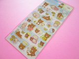 Photo: Kawaii Cute Character Message Stickers Sheet San-x *Rilakkuma (SE51602)