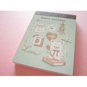 Photo: Kawaii Cute Mini Memo Pad Q-LiA  *Polar Bear Girl’s Corazǒn (64207)