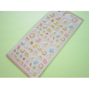 Photo: Kawaii Cute Yurutto Mark Stickers Sheet Crux *ころっとアニマル (101990)