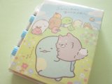 Photo: Kawaii Cute Patapata Mini Memo Pad Set Sumikkogurashi San-x *Playing with a puppy (MH08302)