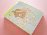 Photo: Kawaii Cute Mini Memo Pad Rilakkuma San-x *Dandelion and Twin Hamsters (MH08601-1)