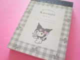 Photo: Kawaii Cute Mini Memo Pad Kuromi Sanrio *Réve De Ruban (301288) 