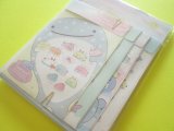 Photo: Kawaii Cute Regular Letter Set Jinbesan San-x *Jinbesan & Umiusagi (LH74901)