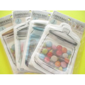 Photo: 4 packs Kawaii Cute Standing Zipper Bags Set Crea ,Inc