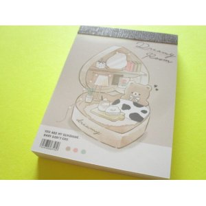 Photo: Kawaii Cute Mini Memo Pad Q-LiA  *Dreamy Room/ Bear (60324)