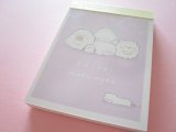 Photo: Kawaii Cute Mini Memo Pad Kamio Japan *White Mofu Mofu (206777)