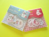 Photo: 2 packs Kawaii Cute Sticker Flakes Sacks Set Amifa *Animal Tea Time (103212)