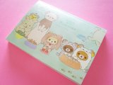 Photo: Kawaii Cute Large Memo Pad Always with Rilakkuma San-x *Your Little Family (MH09902)