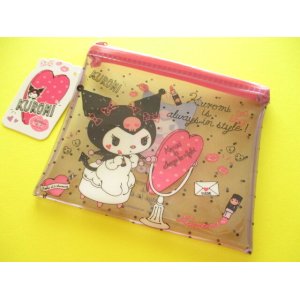 Photo: Kawaii Cute Mini Flat Pouch Kuromi Sanrio *Cute (31743)