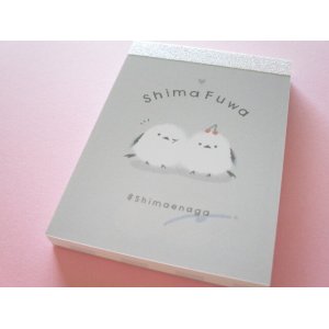 Photo: Kawaii Cute Mini Memo Pad Shimaenaga Q-LiA  *Shima Fuwa (74252)