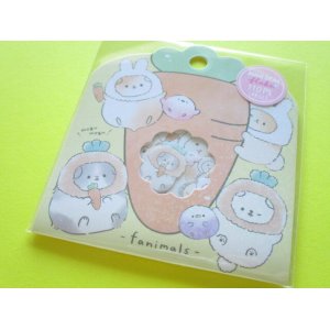 Photo: Kawaii Cute Sticker Flakes Sack Crux *Fanimals /Carrot (112349)