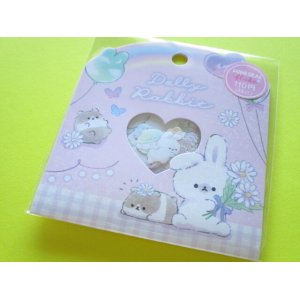 Photo: Kawaii Cute Sticker Flakes Sack Crux *Dolly Rabbit (112581)