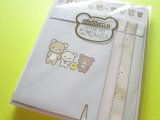 Photo: Kawaii Cute Regular Letter Set Rilakkuma San-x *New Basic Design (LH76501)