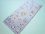 Photo: Kawaii Cute Sticker Sheet Rilakkuma San-x *Swan and Golden Flower (SE55701)