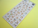 Photo: Kawaii Cute Stickers Sheets Set Gaia *Hedgehog (466603-2)