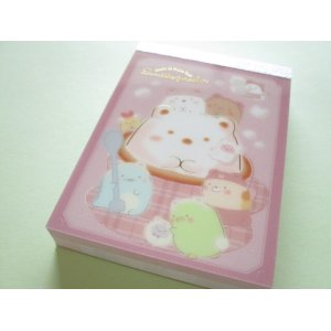 Photo: Kawaii Cute Mini Memo Pad Sumikkogurashi San-x *Ouchi de Kuma Cafe (MH13101-2)