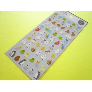 Photo: Kawaii Cute Stickers Sheet Gaia *Bird (466624-2)